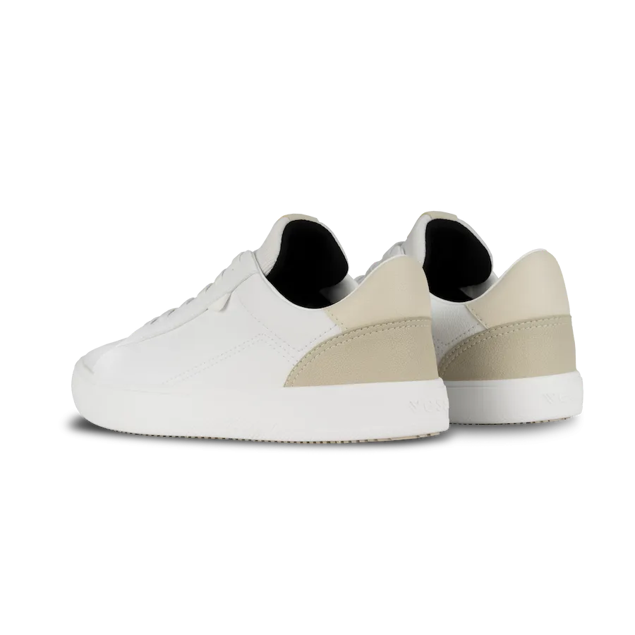 Women's Soho Sneaker 1 - Ivory White on Dune Beige