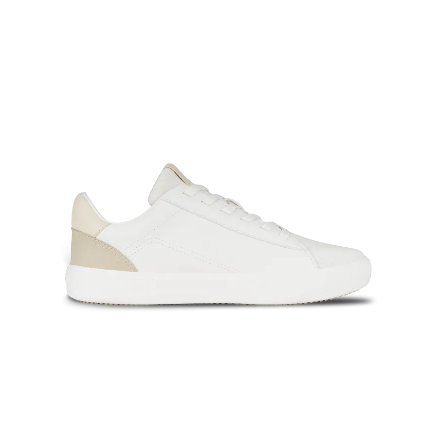 Women's Soho Sneaker 1 - Ivory White on Dune Beige