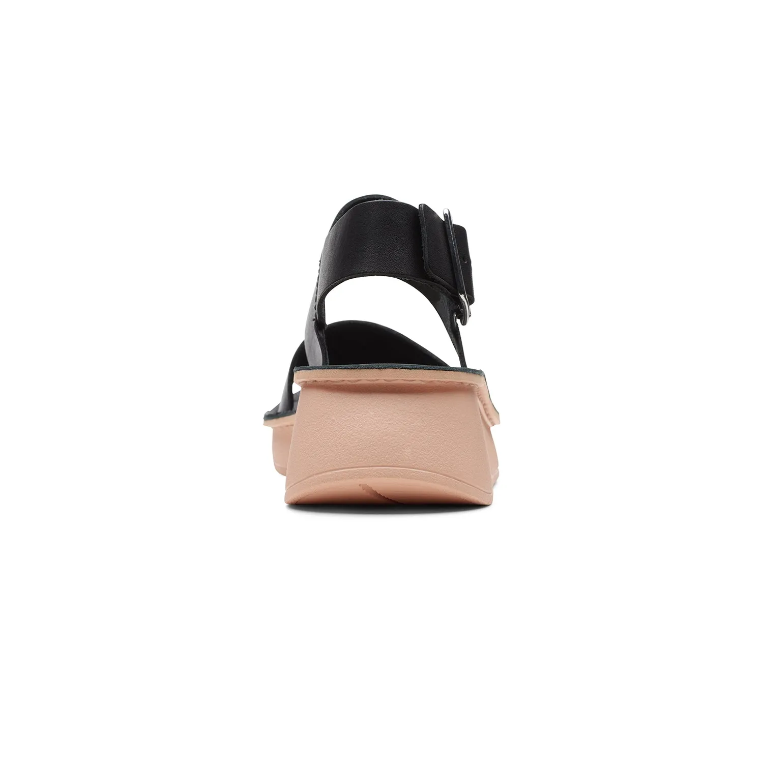 Womens - Velhill Strap Black Leather