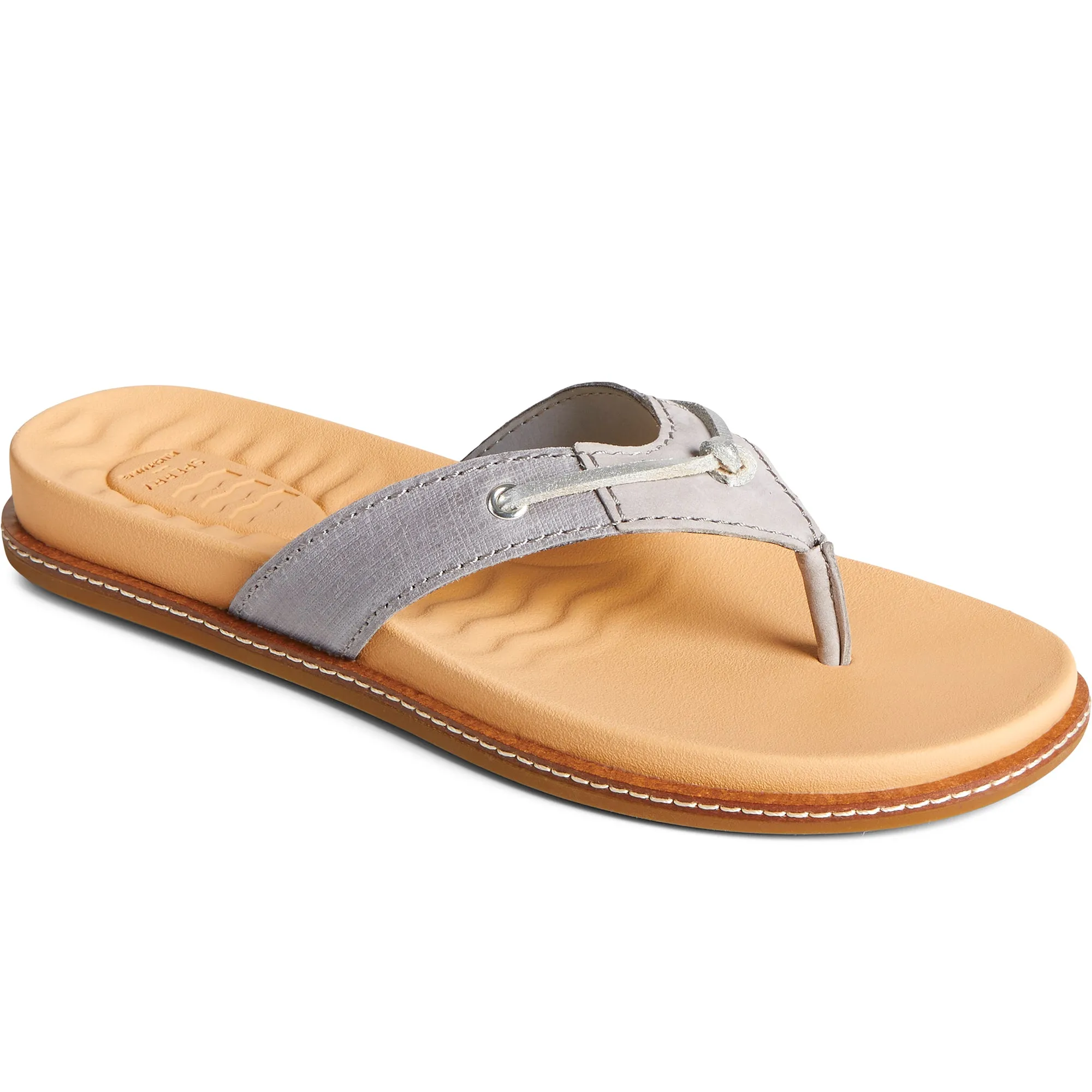 Women's Waveside PLUSHWAVE Thong Sandal - Grey (STS87360)