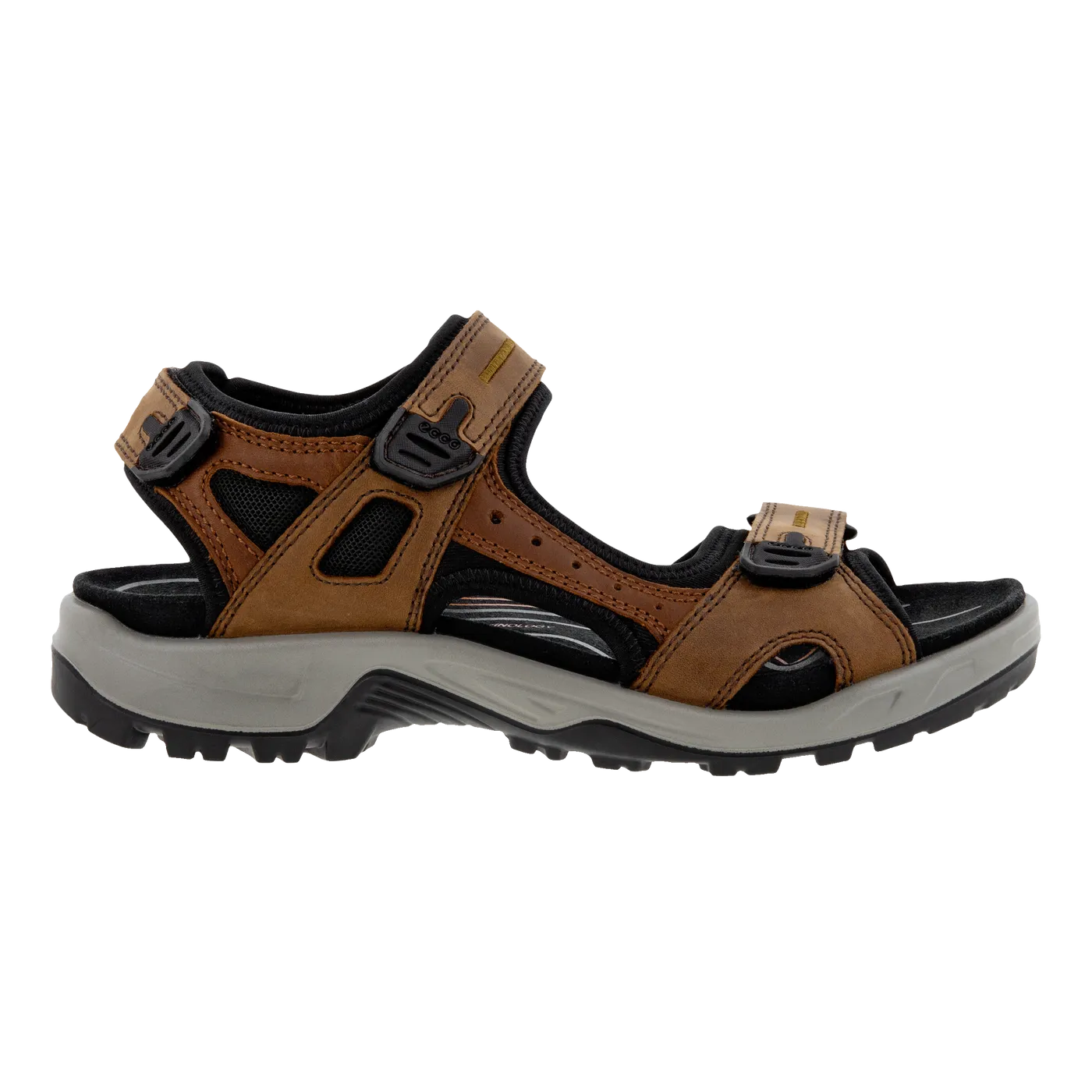 YUCATAN  EXPRESSO/CO | ECCO MEN'S YUCATAN SANDAL ESPRESSO/COCOA-Brandy