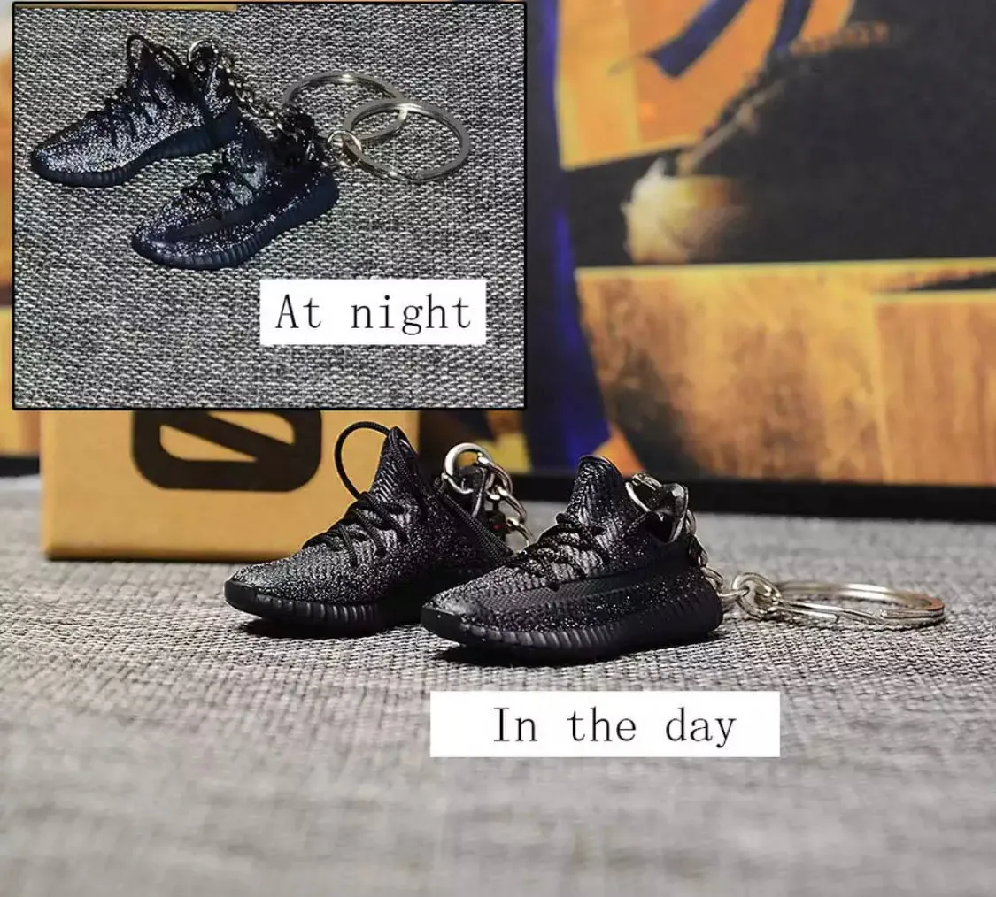 YZY Boost 350 V2 Black 3D Keychain