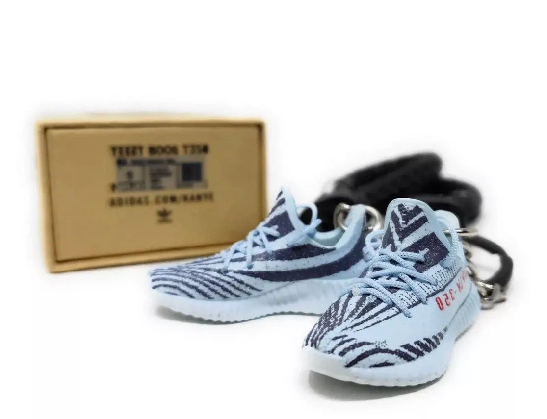 YZY Boost 350 V2 Blue Tint 3D Keychain