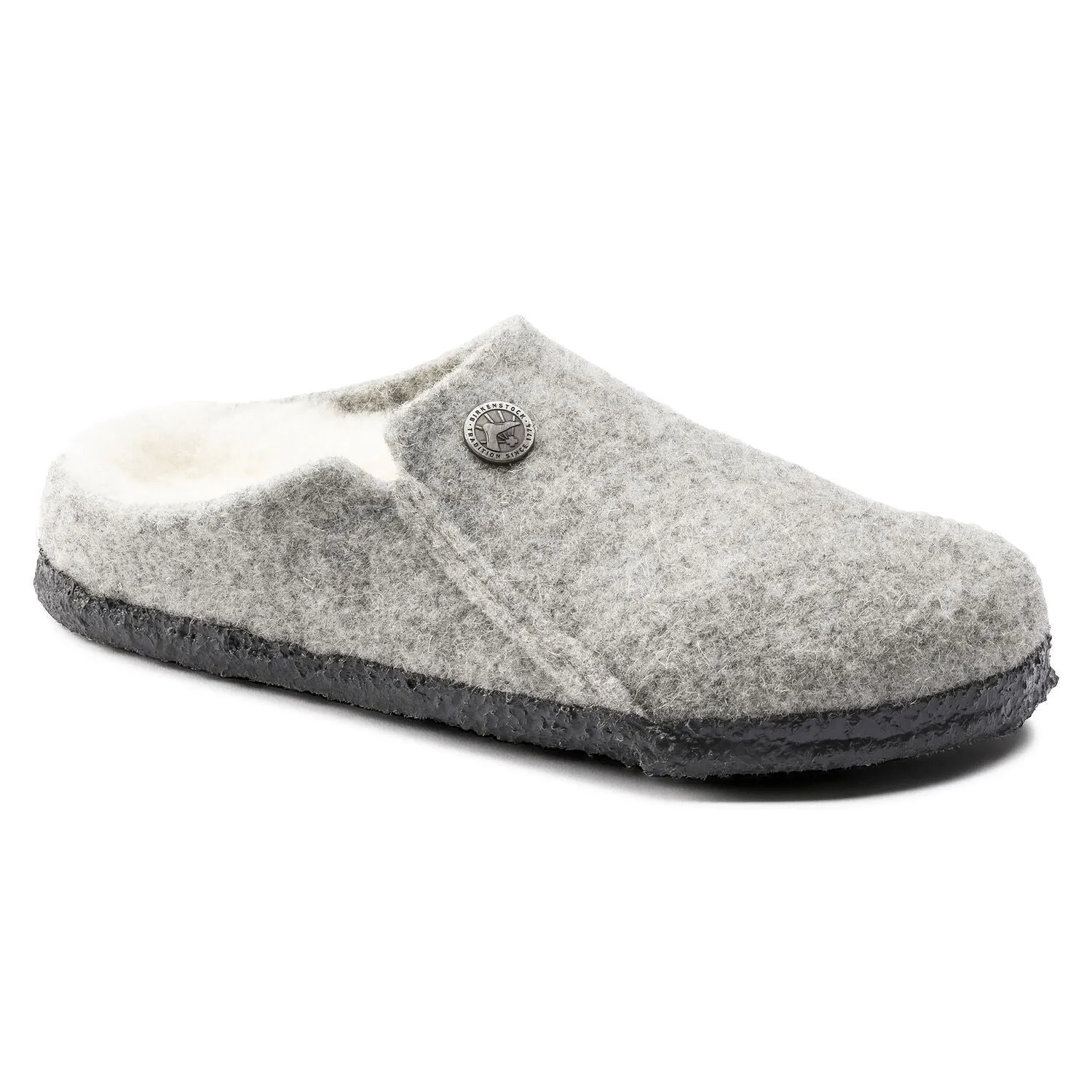 Zermatt Rivet Light Grey Shearling